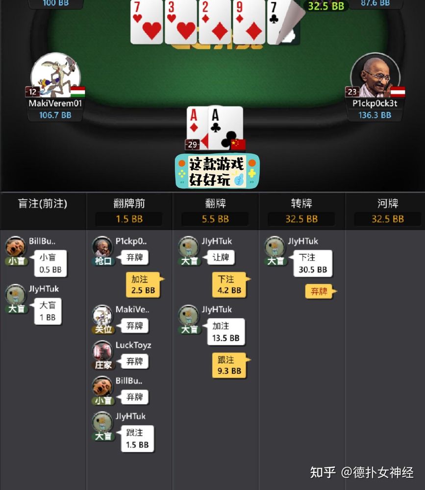 德扑圈在线下载官方版手机界面截图-德州扑克对局